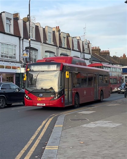 Heres LJ16 NMM at Turnpike Lane on 444 with a chill driver behind the wheel #fyp #busspotting #busspottinguk