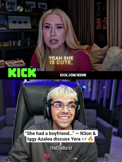 “She had a boyfriend…” — N3on & Iggy Azalea discuss Yera 👀🔥 #n3on