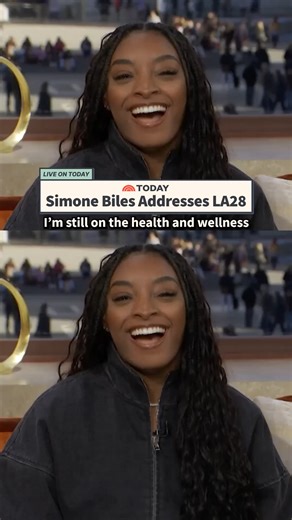 Simone Biles speaks on TODAY about the Los Angeles 2028 Olympics and whether she will be participating. #LA28 | Today Show
