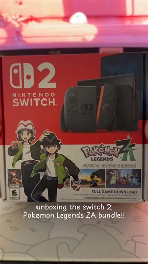 Unboxing Nintendo Switch 2 Pokemon Z-A 🥰 #pokemon #switch #switch2 #pokemonza #nintendo #Herogame | Game NinSwitch - Herogame.vn