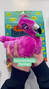🦩Delight that special someone with this soft, squishy, interactive toy flamingo that farts 💨and storybook📕! Frank the Farting Flamingo Toy and Book Box Set includes: 📕Frank the Farting Flamingo 8.5"x8.5" hardcover book 📃Frank the Farting Flamingo collectible poster 🦩Frank the Farting Flamingo interactive farting plush The soft plush is adorable, interactive, and makes a farting noise that is irresistibly funny and will invoke tons of laughter! This irresistible combination of story and toy
