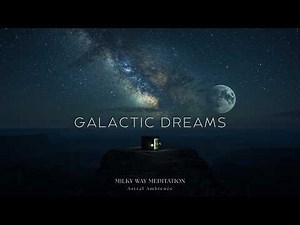Galactic Dreams | Calming Meditative Music Beneath the Milky Way - Soothing Ambient Music