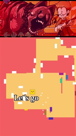 Corrupted Garfield Scared Jon |FNF x Funkin Bouncing Square