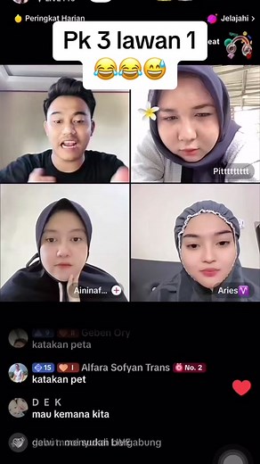 Tiga Lawan Satu: Keseruan Permainan dan Persahabatan