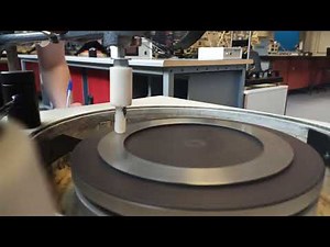 Tribology Pin on Disc test apparatus.