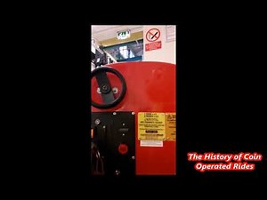 2000s Jolly Roger Coin Operated Car Kiddie Ride - Rupert Bear (POV)