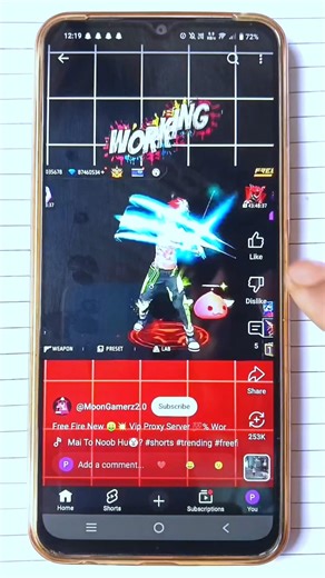 Free Fire Proxy Server Dawnload Trick 🤑✅ #shorts #freefire #short #ytshorts #garenafreefire