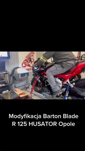 Modyfikacja Barton Blade R 125 #husator #barton #blade