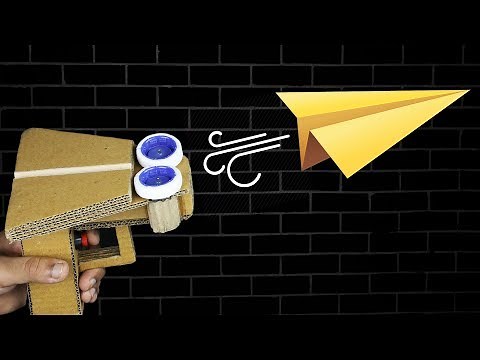 How to make Paper Airplane Launcher ✈