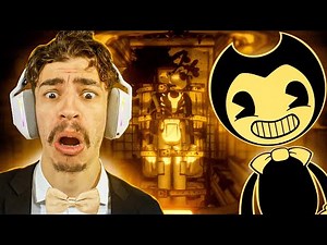 bistecone jogando Bendy and the Ink Machine - jogo de terror
