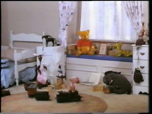 Nalle Puh och den stormiga dagen (Winnie the Pooh and the Blustery Day) - Svensk VHS-film