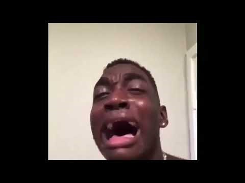 Black Guy Crying Meme Template