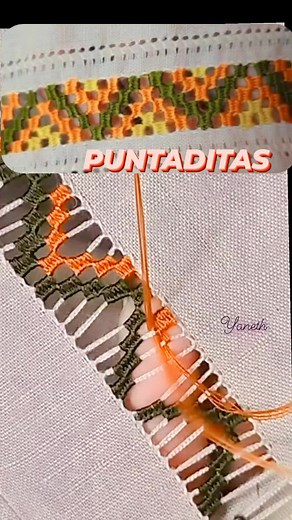 648K views · 10K reactions | #Puntaditas #bordadoamano #videos completos en mí canal de Youtube | Bordando con Yaneth | Facebook