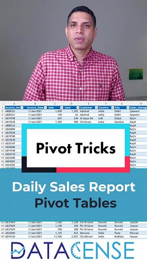 Convert yearly report to daily report in pivots #excel #excel365 #excelfunctions #exceltips #exceltricks #excelpro #excel_learning #officehacks #spreadsheettips #tiktoklearning #skillup #excelskills