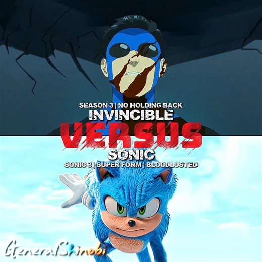 Invincible vs Sonic | #Shorts #edit #vsbattle #invincible #sonic