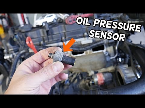 HYUNDAI SANTA FE OIL PRESSURE SENSOR SWITCH LOCATION REPLACEMENT REMOVAL
