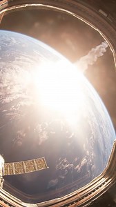 The sky burned as a blazing meteorite hit the surface, erupting in a violent explosion. Seconds later, the shockwave followed — powerful enough to be felt miles away. #meteorite #explosion #shockwave #Earthimpacts #space #fire #fblifestyle W | Earth Impacts