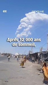 717K views · 4.3K reactions | Le dimanche 23 novembre 2025, le volcan Hayli Gubbi, situé au nord-est de l’Éthiopie et endormi depuis plus de 10 000 ans, s'est réveillé. Ce volcan d’une altitude de 493 mètres a craché des cendres jusqu’à 14 km de hauteur. Cette éruption marquait la première activité connue du volcan. | Science & Vie | Facebook