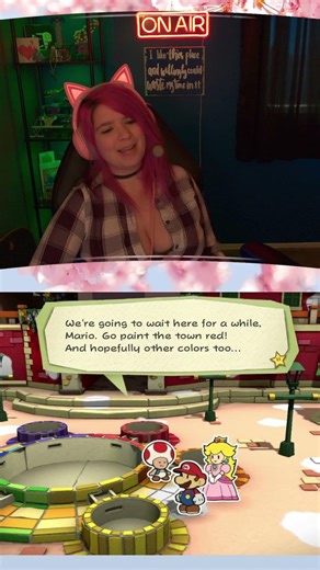 Huey missing the EASIEST pun in history 💀 | Paper Mario Color Splash #shorts