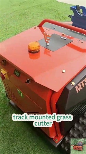 Remote control rubber track flail mower China manufacturer factory distributor#toolscarrier