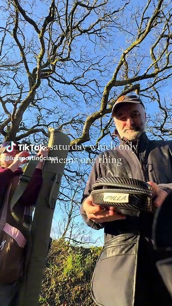 gearing up for a sporting clay winter BABBBY⭐️💅🏽✨🚀 #claypigeon #clayshooting #sportingclays #gunclub #fyp