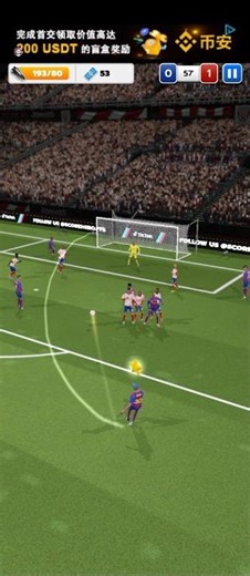 Two Unstoppable Free kicks ⚽🔥#scorehero #gamingshorts #fyp #viral