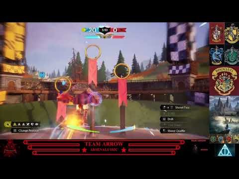 Quidditch World Cup Game 54 Gryffindor VS Ravenclaw