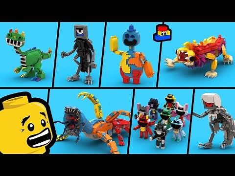 LEGO Poppy Playtime 4: Building Every NEW Character (Yarnaby, Doey, Nightmare Critters, and more)