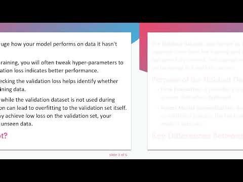 Understanding the Difference Between Holdout Dataset and Validation Dataset in Machine Learning