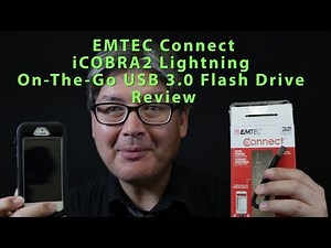EMTEC Connect iCOBRA2 Lightning On The Go USB 3.0 Flash Drive Review