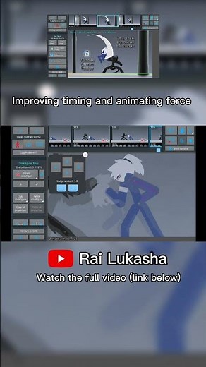 How to manage timing and force in stickman fight animations in Stick Nodes #sticknodes #animation