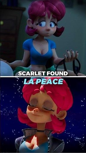 Scarlet finds la peace in space #scarletskips