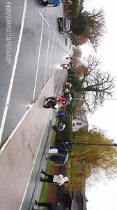 A bit slower ground timelapse footage of the whole fantastic Reading Toy Run in it's 39th year today so you can spot yourselves. The riders braved the weather for the ride for charity and the travel to and from home - many with bikes decorated for Christmas. The toyrun is motorbikes and trikes riding in convoy from Shinfield to Wokingham High Close School to deliver toys in aid of Barnardo’s and other children’s charities. READING TOY RUN #readingtoyrun #wokinghamaerialphotography #Wokingham #wo