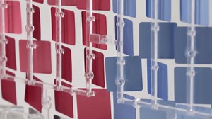 Shimmer Wall Backdrop Pink Iridescent Square Sequin Wall Panel Backdrop Decor for Wedding, Anniversary, Birthday, Party, 12 Panels