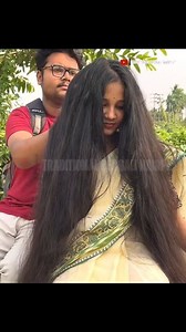 Long hair play with tuition teacher story video #fbreels #fbpost #longhair #hair #hairstyle #HairCare #headmassage #hairmassage #longhairplay #hairplay | Traditional Bengali Skin & Hair Care