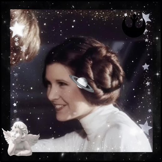 🤍🪐 #starwars #fyp #princessleia #carriefisher #moodboardaesthetic | Princess Leia