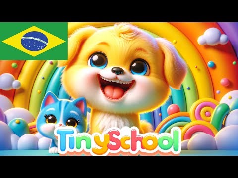 Aventura do Arco-Íris: Filhotes Perdidos | Livro Infantil Ilustrado | tinyschool