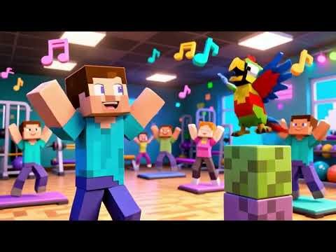Steve’s First Day at the Minecraft Gym… and It Got CRAZY!