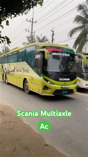 Expensive and beautiful bus in Bangladesh. #scania #bdbus