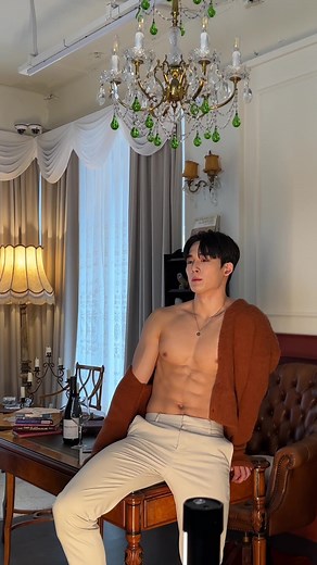 Korean Model Photoshoot in Elegant Decor