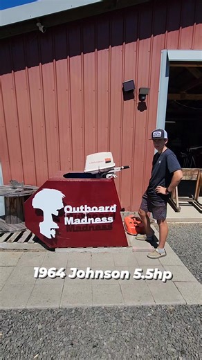 1964 Johnson 5.5hp Outboard Madness #outboardmadness #Johnson #2stroke | Outboard Madness