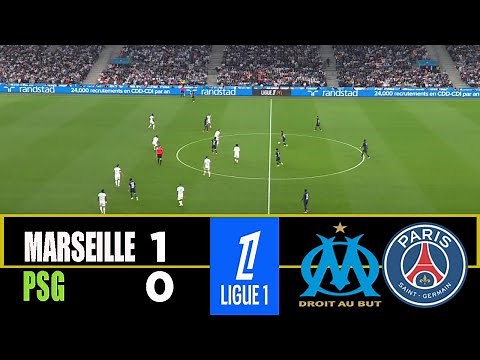 MARSEILLE vs PSG 1-0 | 2025 Ligue 1 | Match Highlights