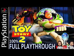 PS1 - TOY STORY 2 FULL WALKTHROUGH 100% COMPLETE