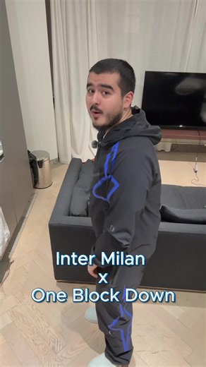 Replying to @Umar#7 Picked this up recently after someone asked about it in the comments. The Inter Milan x One Block Down Nike Tech collab went crazy and disappeared almost instantly. Thought I’d show the details for anyone who was curious. #InterMilan #NikeTech #OneBlockDown #StreetwearStyle