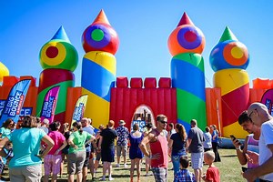 The 'World's Largest Bounce House' Is Touring America
