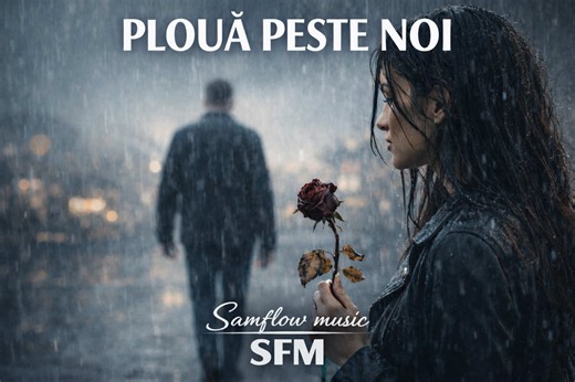 O piesă scrisă din suflet pentru femeile care au suferit vreodată 💔 Full song — „Plouă peste noi” Link în bio 🎧 #samflowmusic #sfm #muzicaromaneasca #emotional #fyp