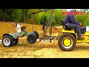 Garden Tractor Wrecker Attachment Tow Truck ?
