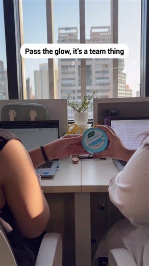 1.1K views · 16 reactions | Real love is when your work bestie shares their skincare secrets with you!  Tag your office BFF in the comments ‍♀️ [JoyBeautifulByNature, Work Bestie, Skincare Secrets, Office BFF, Real Love, Best Friend Goals, Workplace Friendship, Beauty Tips, Skincare Routine, Office Fun] | Joy | Facebook