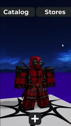 ROBLOX Deadpool 3 Avatar Tutorial #roblox #deadpool #robloxavatar #marvel #mcu #shorts #viralvideo