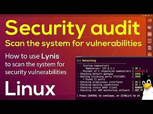 🧰 System Security Audit | How to use Lynis to scan the system for vulnerabilities 🛠️ Linux Tutorial